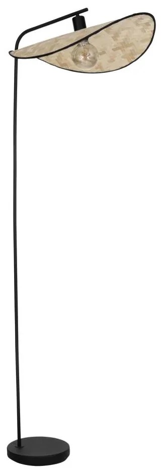 Eglo 44047 - Stojacia lampa MARYWELL 1xE27/40W/230V béžová