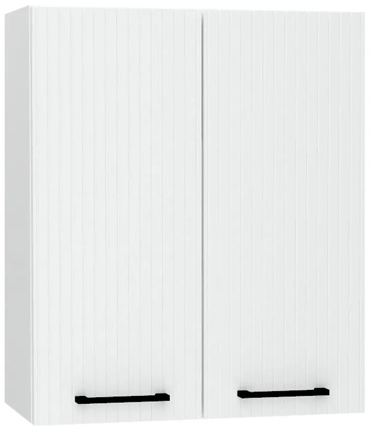 Skrinka do kuchyne Kate w60 biely hrášok