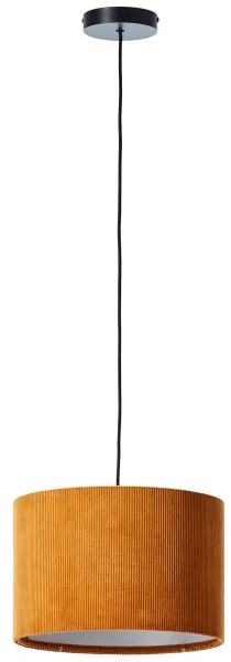 Brilliant - Luster na lanku TONY 1xE27/20W/230V pr. 35 cm oranžová