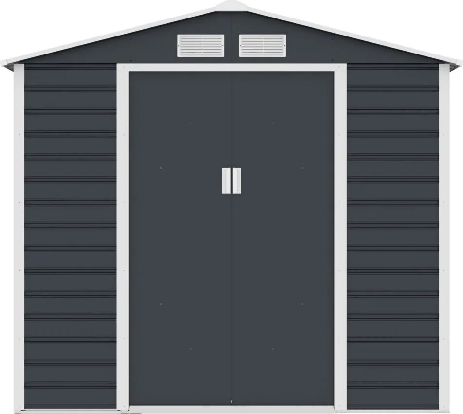 Záhradný domček G21 GAH 407 - 213 x 191 cm, antracitový