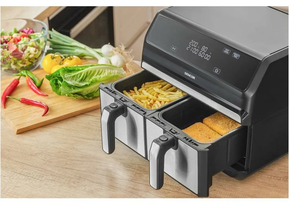 Sencor SFR 9500SS teplovzdušná fritéza