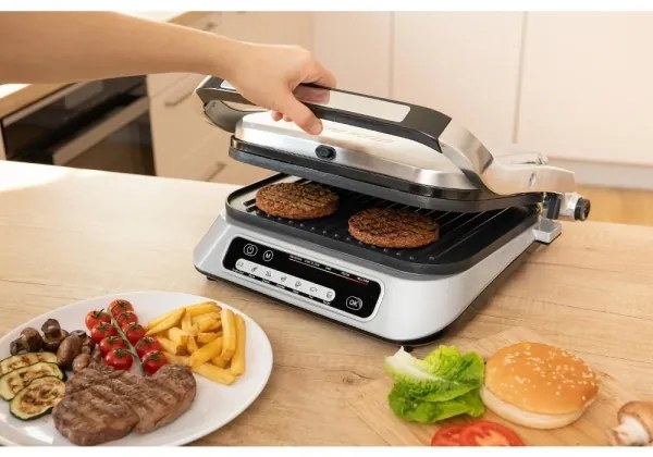 Sencor kontaktný gril 2100W/230V matný chróm