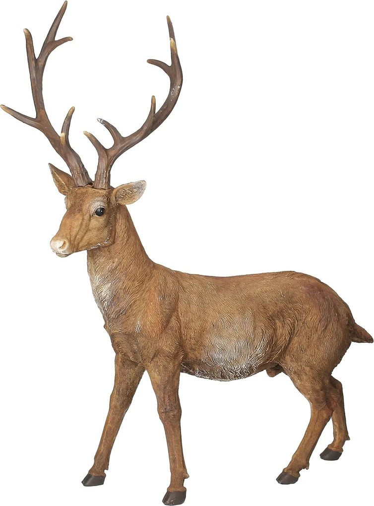 Figúrka Deer 56x20x69 cm brown
