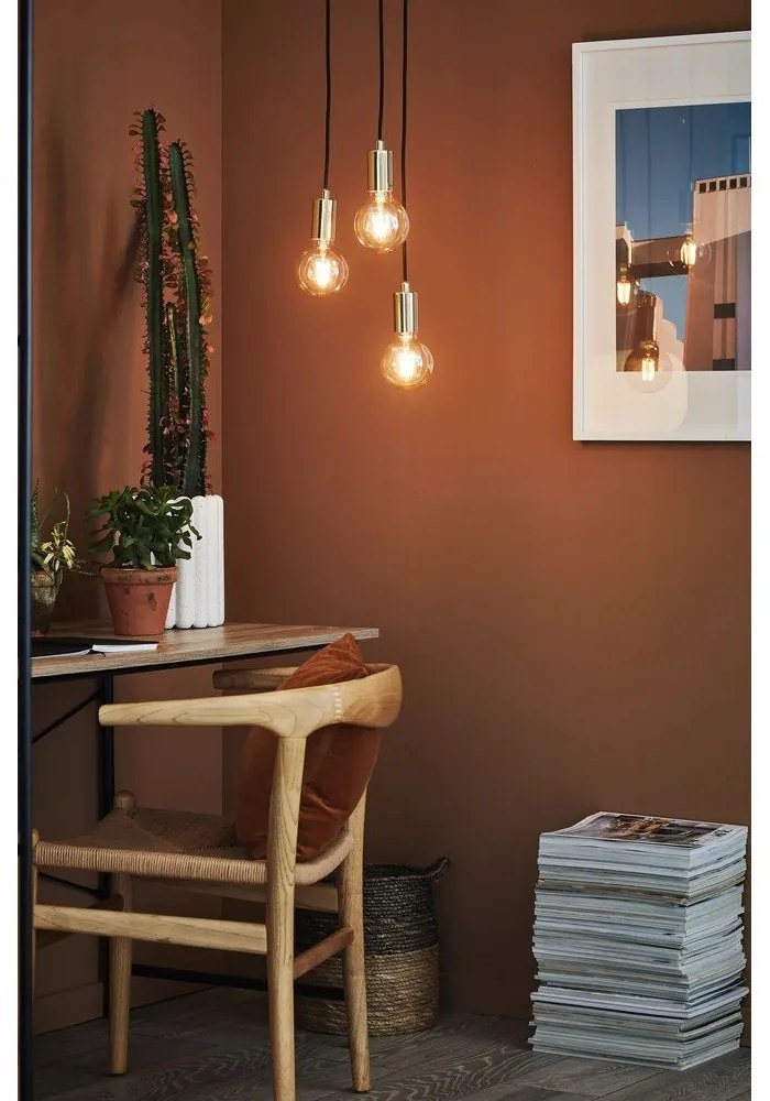 Stropné svietidlo v zlatej farbe Markslöjd Sky