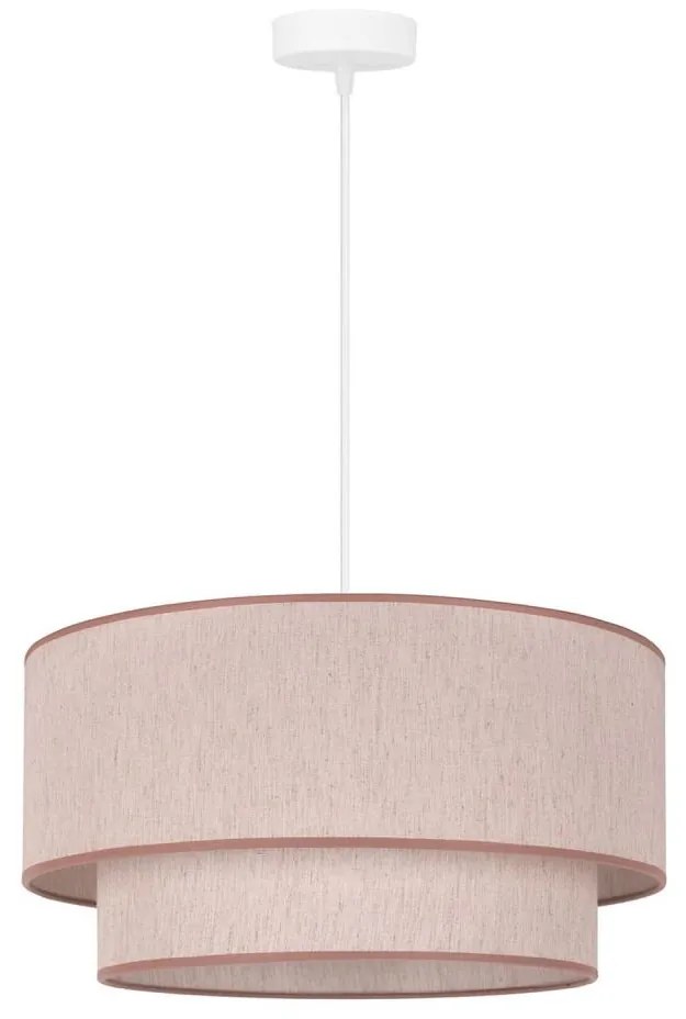 Duolla - Luster na lanku BOHO 1xE27/40W/230V pr. 45 cm béžová