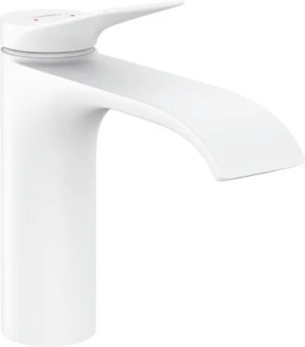 Hansgrohe Vivenis, umývadlová batéria 110, s výpustom, EcoSmart, biela matná, HAN-75020700