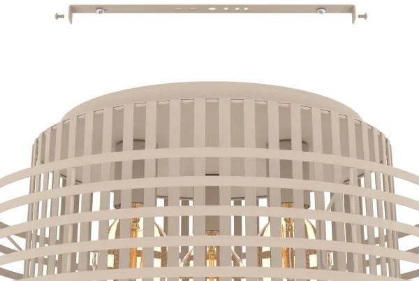 Eglo 390144 - Stropné svietidlo OLTAMAR 3xE27/40W/230V krémová