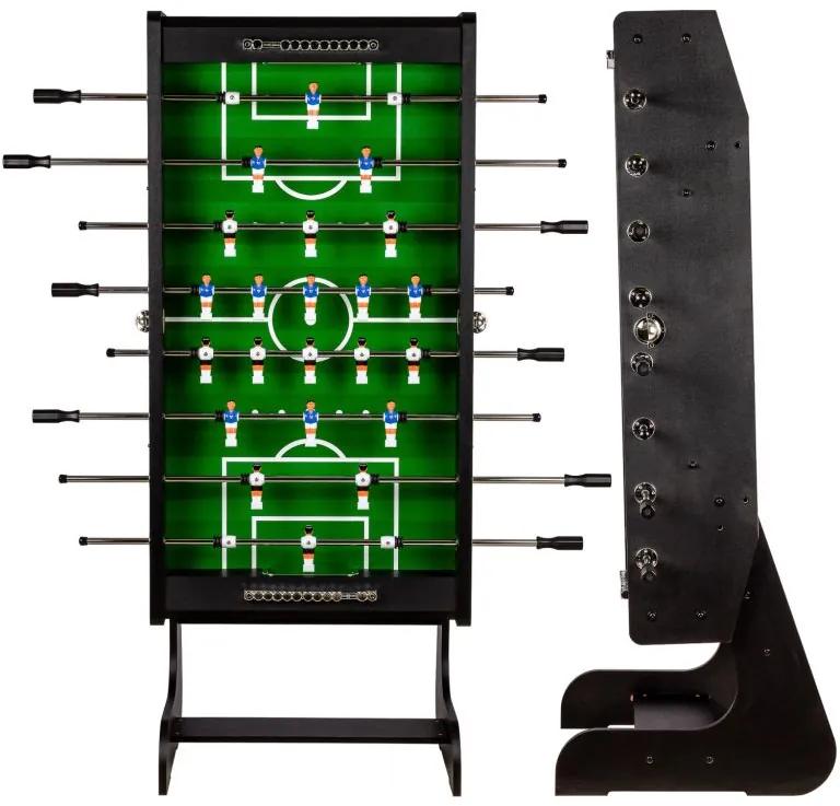 GamesPlanet® Stolný futbal LIVERPOOL, 141x125x89 cm, čierny M60753