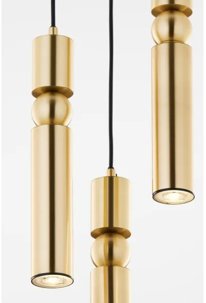 Jupiter 2019 - Luster na lanku ALAS 3xGU10/10W/230V zlatá