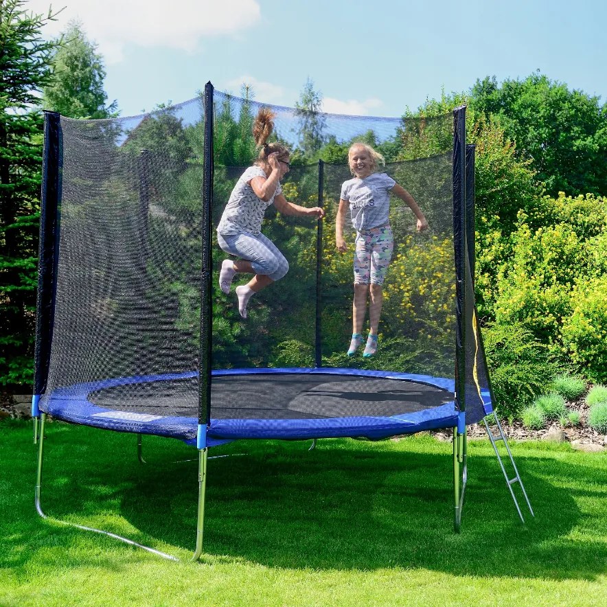 Kvalitná záhradná trampolína 244 cm