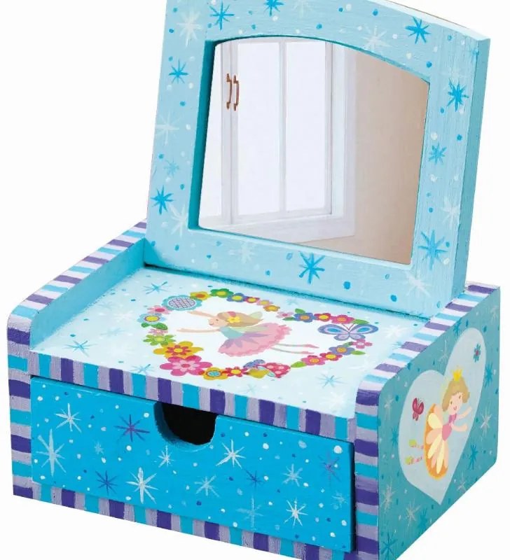 Výroba a maľovanie - kozmetická truhlička