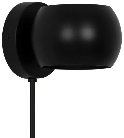 Nordlux - Nastaviteľné nástenné bodové svietidlo BELIR 1xG9/5W/230V čierna