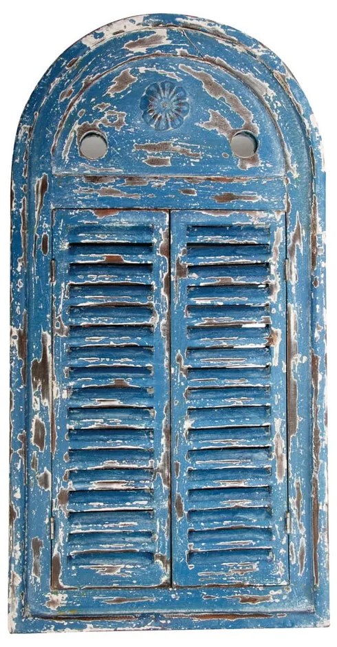 Vonkajšie zrkadlo s dreveným rámom 39x75 cm French – Esschert Design