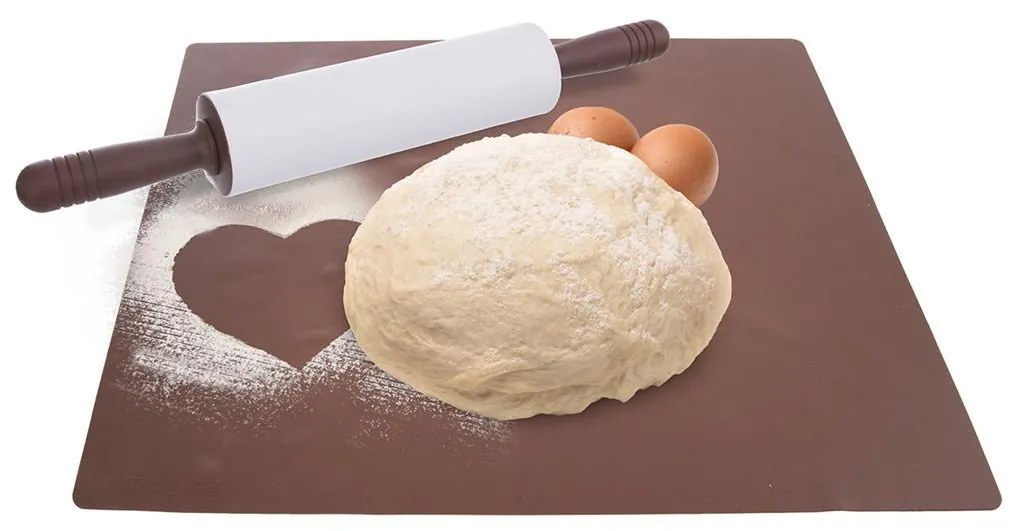 Silikónový vál na vaľkanie cesta, 60x50 cm