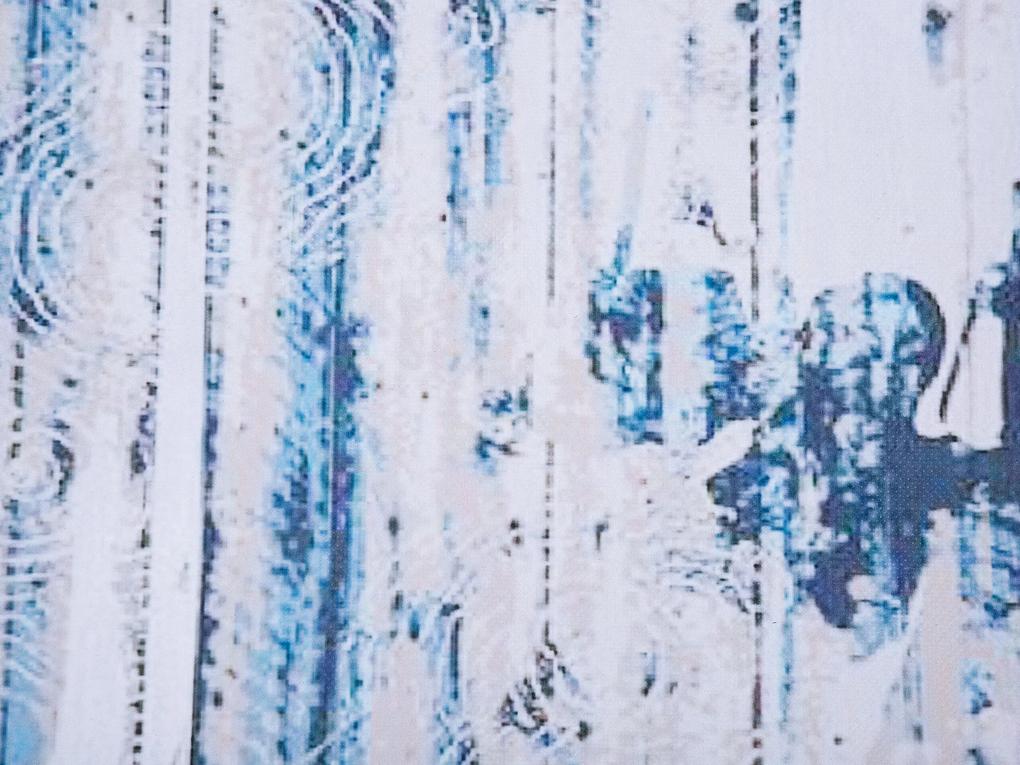 Koberec 160 x 230 cm modrá/béžová BURDUR Beliani