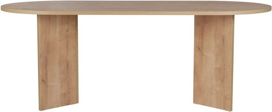 Jedálenský stôl v dekore duba 90x200 cm Sabella – Kalune Design