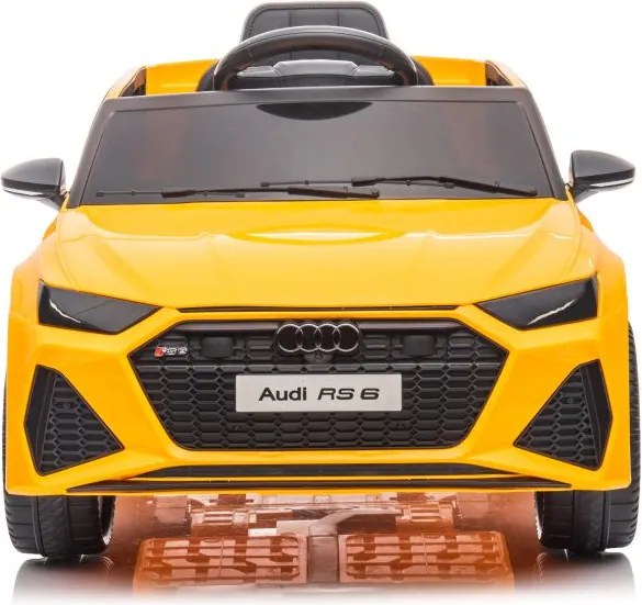 LEAN CARS Elektrické autíčko Audi RS6 BRD-2118 žlté