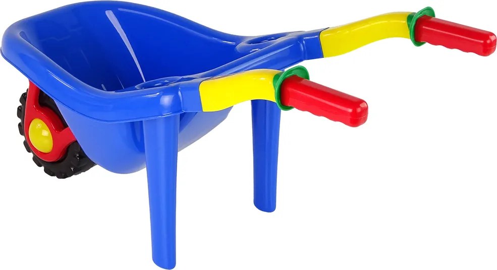 HEMAR Veľký farebný záhradný trakař modrý