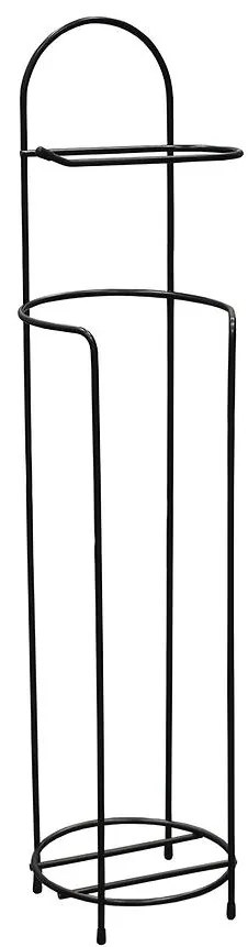 Stojan na toaletný papier 105 čierny