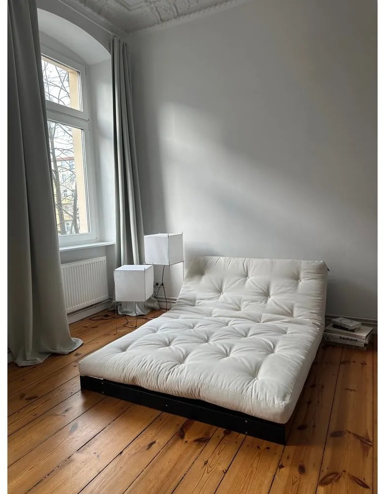 Rozkladacia pohovka v tehlovej farbe 140 cm Roots Black Night – Karup Design