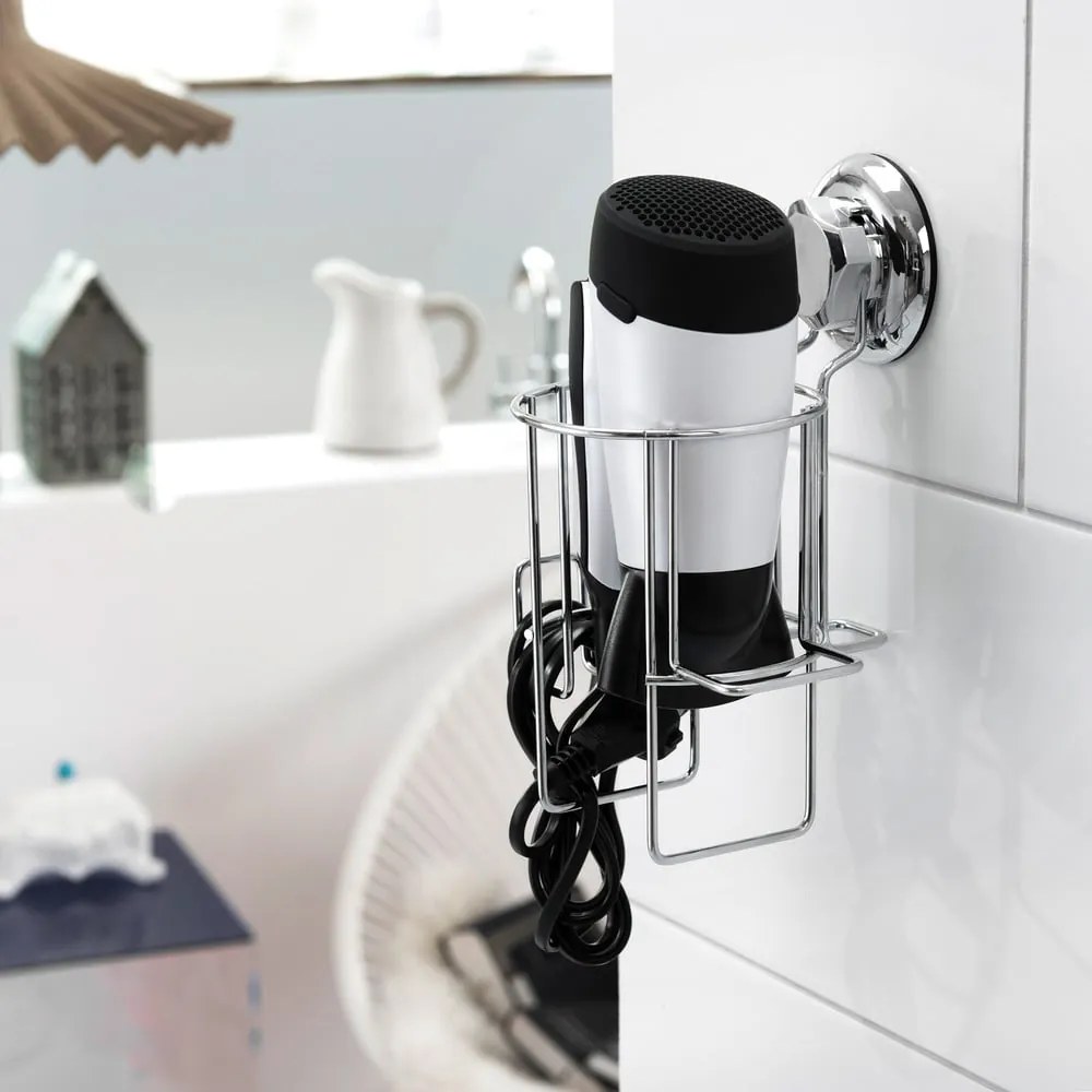Samodržiaci kovový držiak na fén Bestlock Bath – Compactor