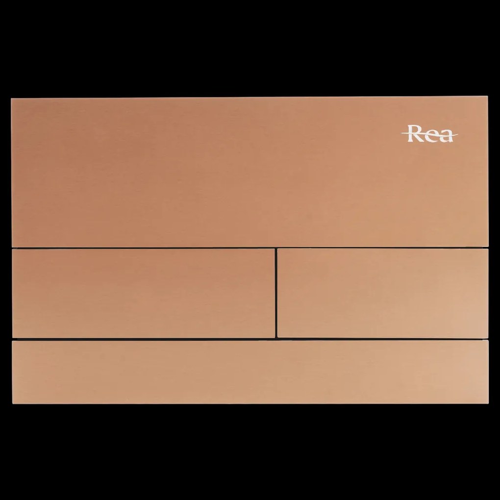 Rea Rea, Podomietkový WC systém K011A-Q + tlačidlo typ-T medená matná, KPL-E0053