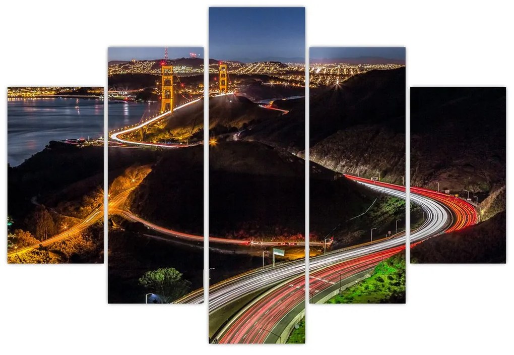 Obraz - Golden Gate Bridge (150x105 cm)