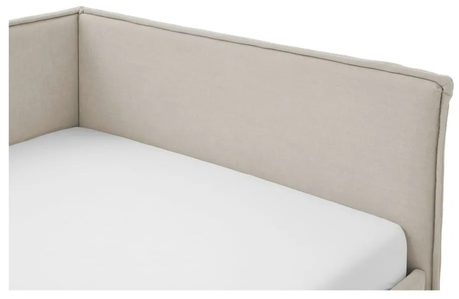 Béžová detská posteľ s úložným priestorom 90x200 cm Fun – Meise Möbel