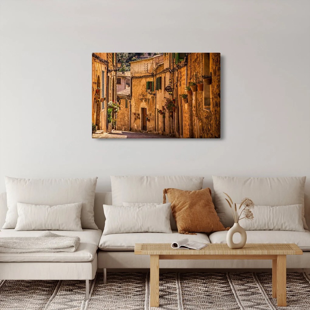 Obraz - Španielska ulica (90x60 cm)