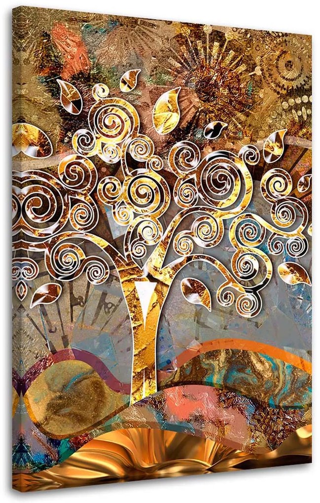 Gario Obraz na plátne Strom života - Gustav Klimt, reprodukcia Rozmery: 70 x 100 cm