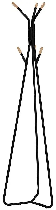 Vešiak Gc6741 Čierna/Prirodzené