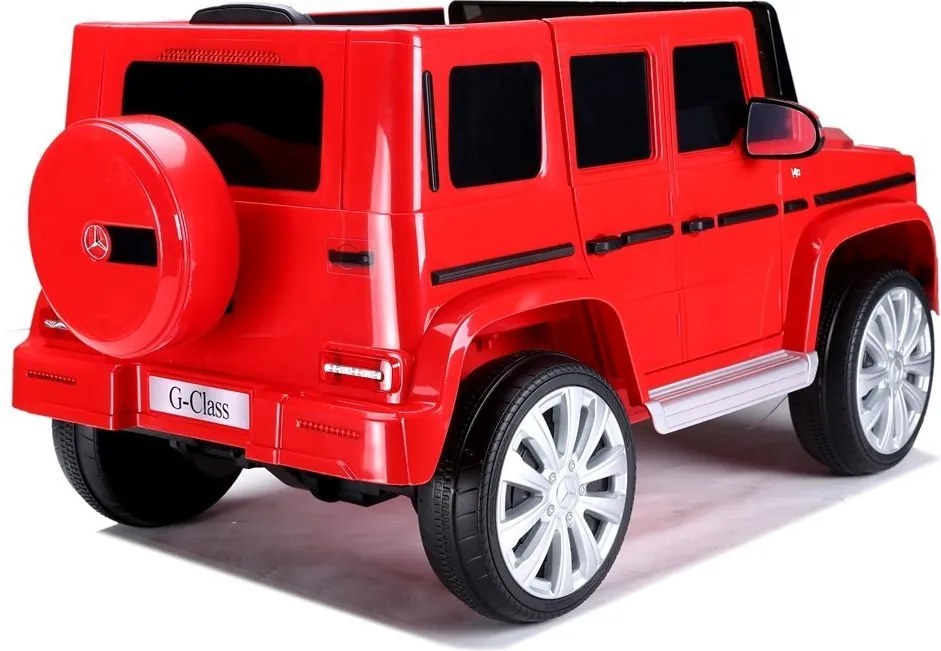 LEAN CARS Elektrické autíčko Mercedes G500 červené