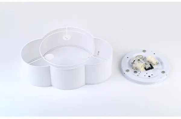 Brilagi - Detské stropné svietidlo NIMBUS MINI 2xE27/15W/230V 31x43 cm biela