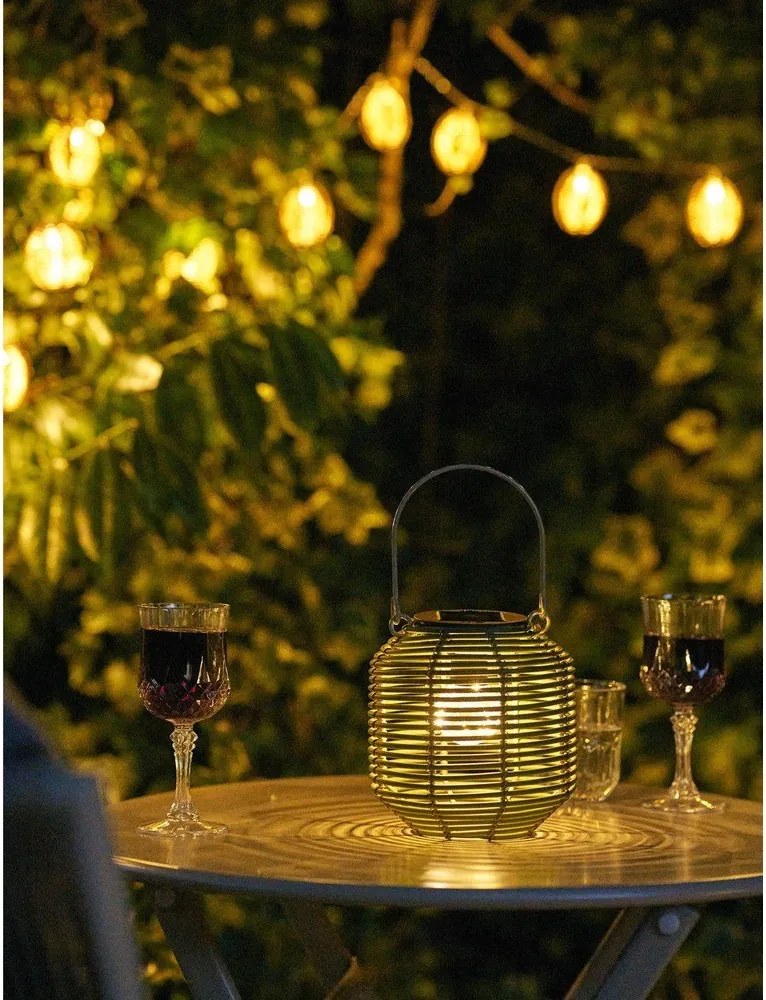 LED stolové/prenosné vonkajšie svietidlo so solárnym panelom ø 15 cm Crewe – House Nordic