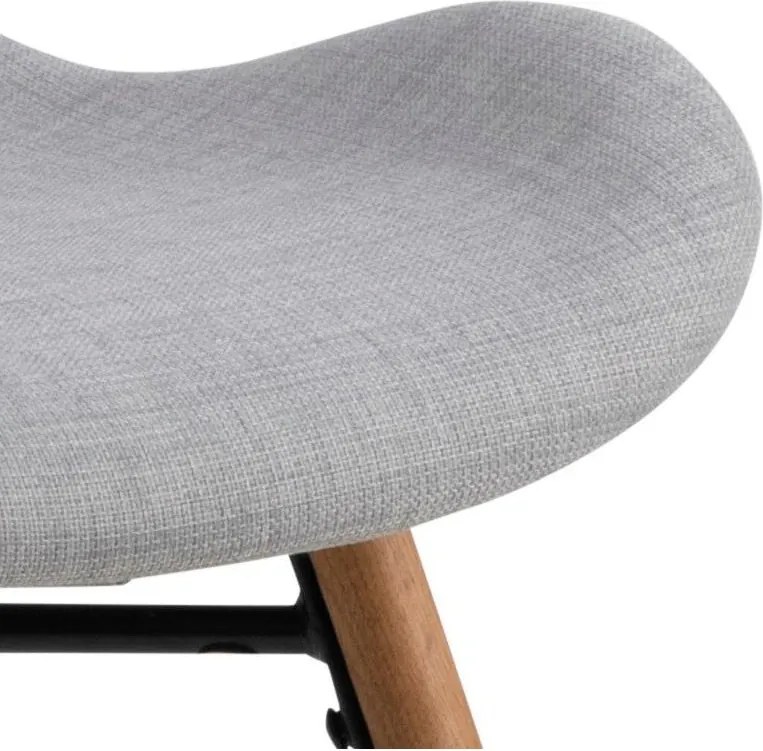 Sada 2 svetlosivých jedálenských stoličiek Actona Batilda