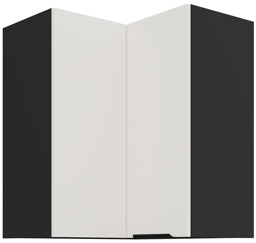 Kuchynská skrinka Aria-Wh/Bl Anti Fingerprint 60x60 Gn-72 2f (90°)