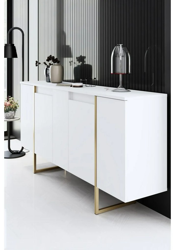 Skrinka Luxe White and Gold