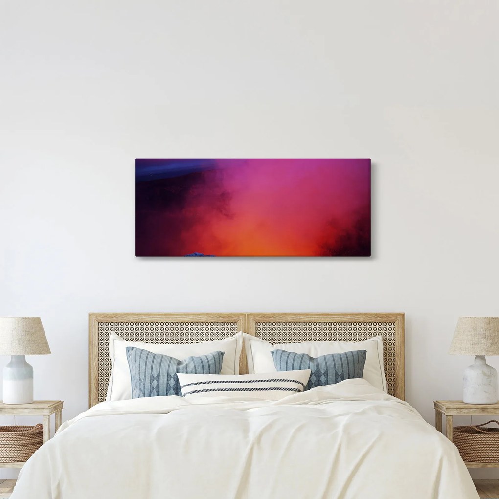 Obraz - sopka (120x50 cm)