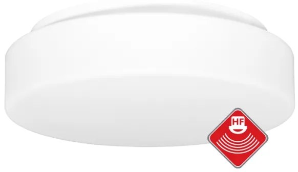 Ecolite W132-BI - Stropné svietidlo so senzorom HECTOR 1xE27/60W/230V IP44 biela