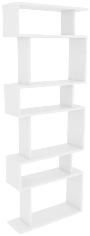 Biela knižnica 60x160 cm Bates - Kalune Design