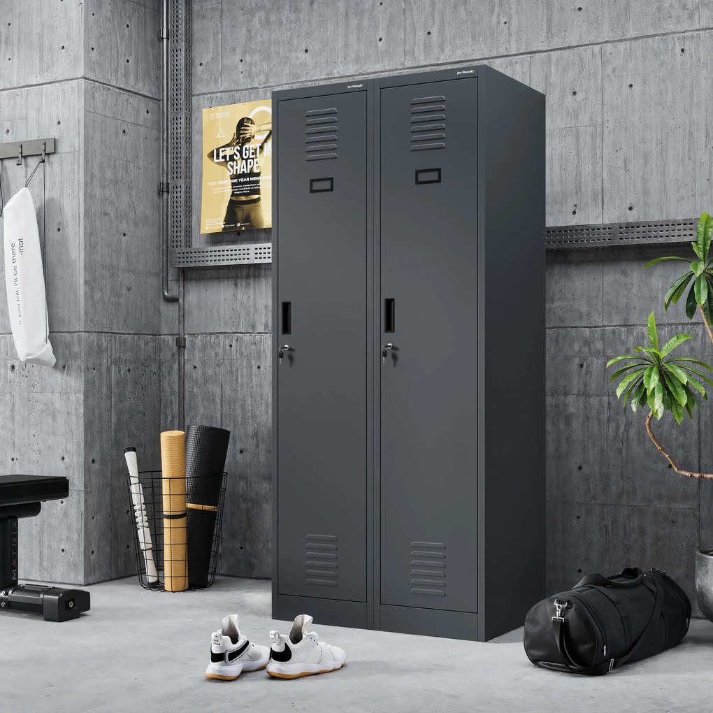 Kovová pracovná skriňa KACPER 1 Plus 400 x 1800 x 500 mm