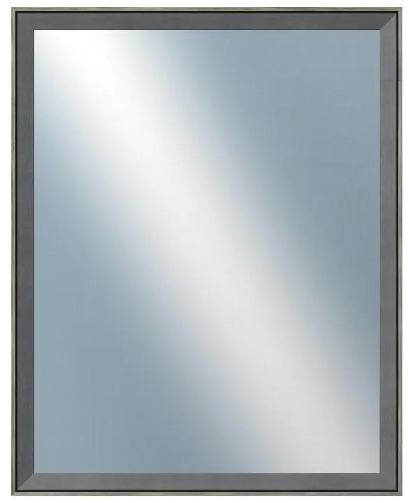 DANTIK - Zrkadlo v rámu, rozmer s rámom 40x50 cm z lišty Inclinata colori šedá (3133)