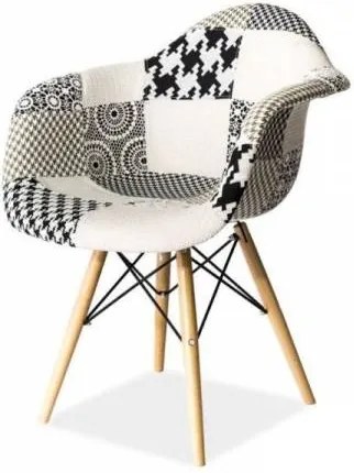 RETRO ARM PATCHWORK, Farba patchwork three