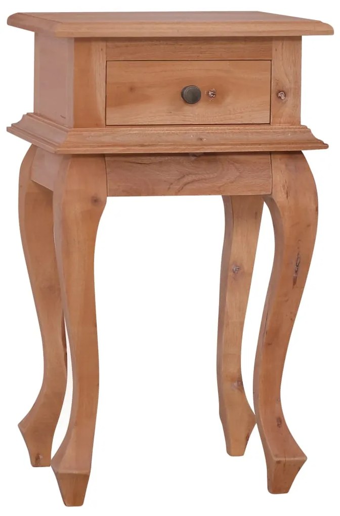 vidaXL Nočný stolík 35x30x60 cm masívne mahagónové drevo