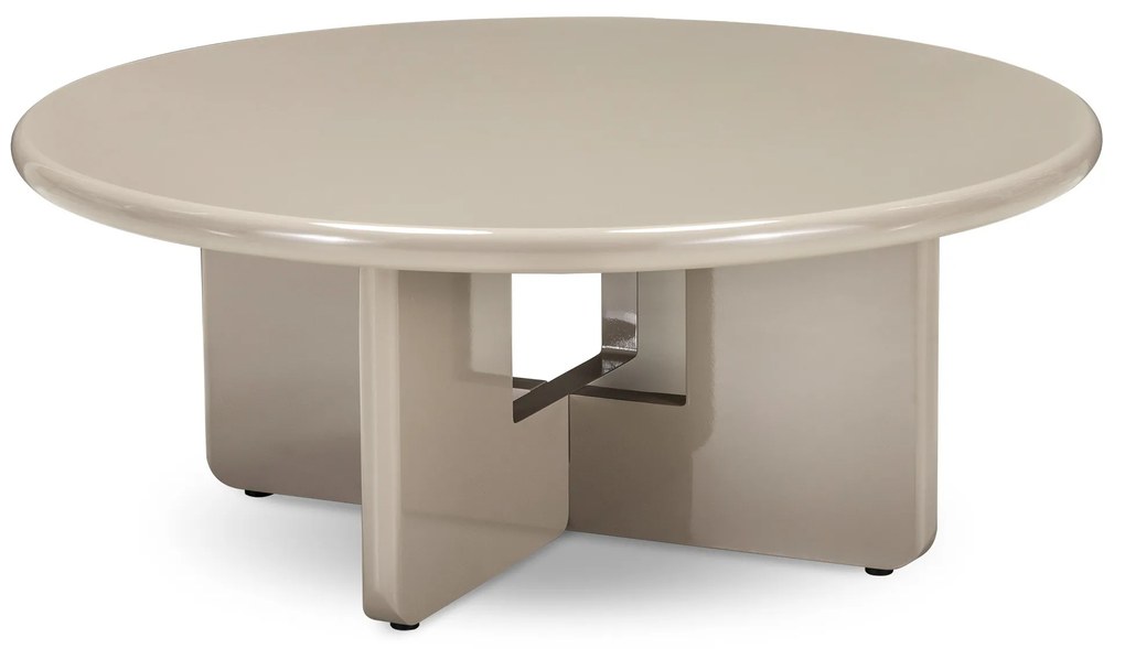 Konferenční stolek Vinto 80 cm béžový