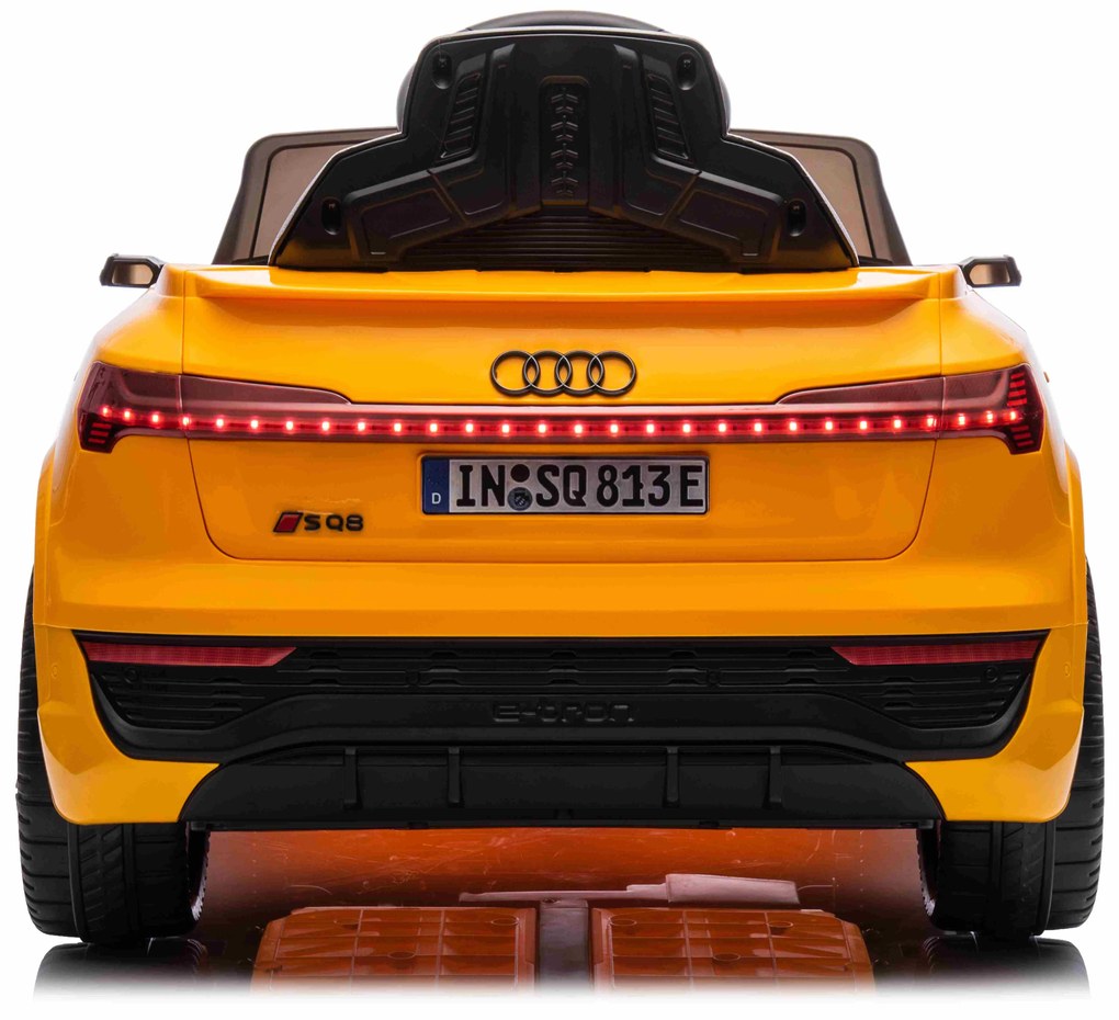 Detské elektrické vozidlo Audi SQ8 - žltá
