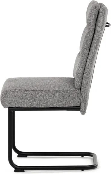 Jedálenská stolička sivá DCL-P3107 SIL2