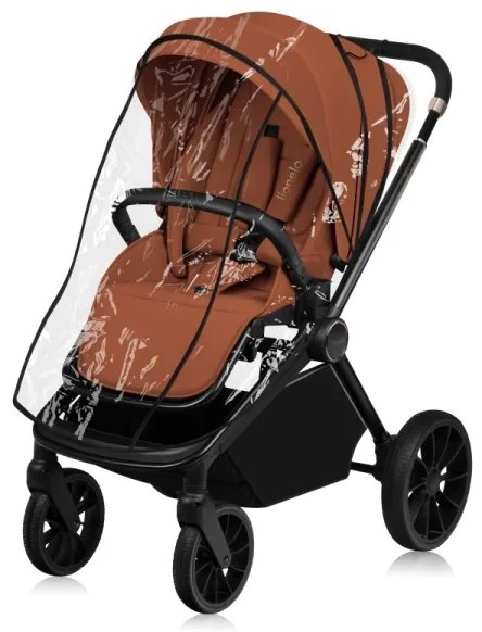 Lionelo - Športový kočík MIKA PLUS rezavohnedý