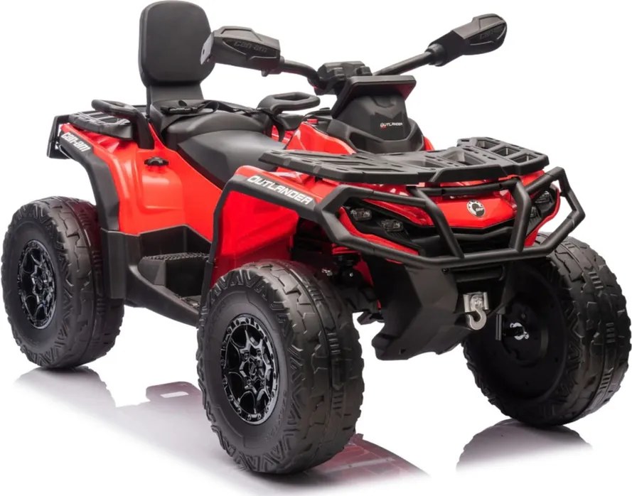 LEAN CARS Štvorkolka Can Am Outlander 4x4 DK-CA005 červená