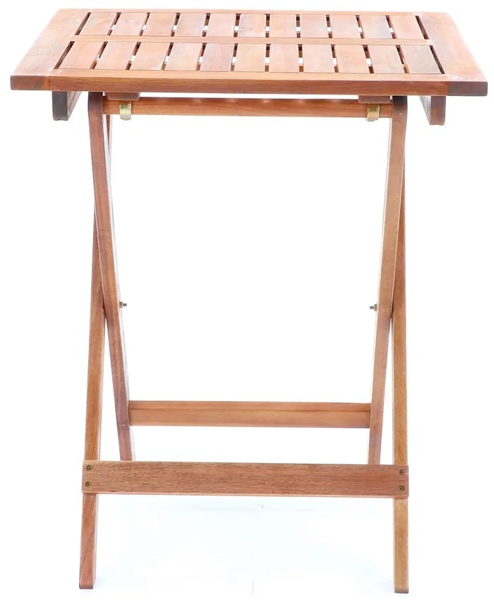 Záhradná stolová zostava Kled - 2 miesta, hnedá